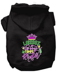 Load image into Gallery viewer, Pet Dog & Cat Hoodie Screen Printed, "Laissez Les Bons Temps Rouler"
