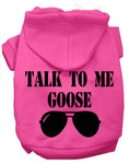 Load image into Gallery viewer, Pet Hoodie "Talk To Me Goose"
