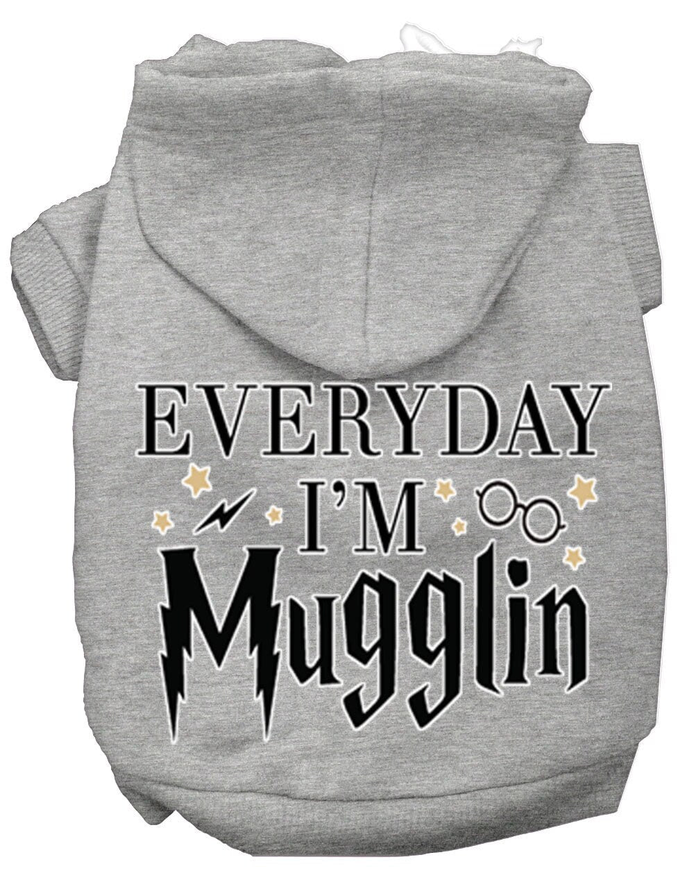 Pet Hoodie "Everyday I'm Mugglin"