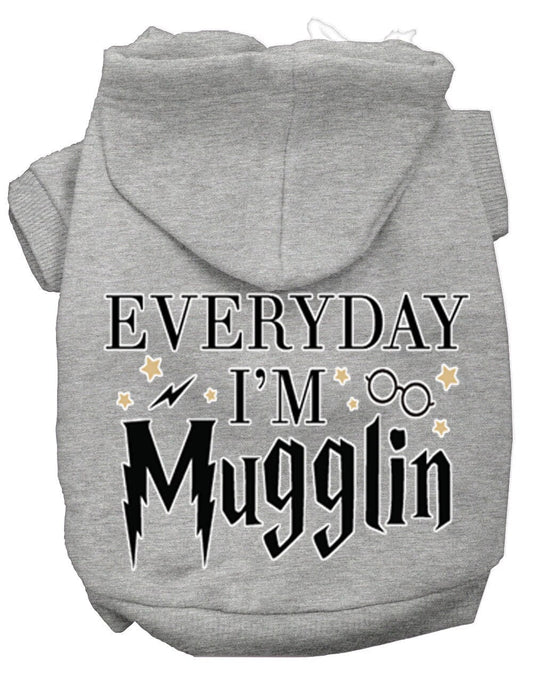 Pet Hoodie "Everyday I'm Mugglin"