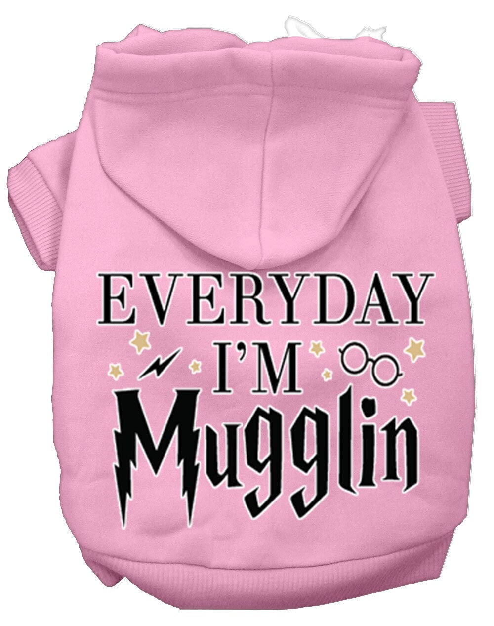 Pet Hoodie "Everyday I'm Mugglin"