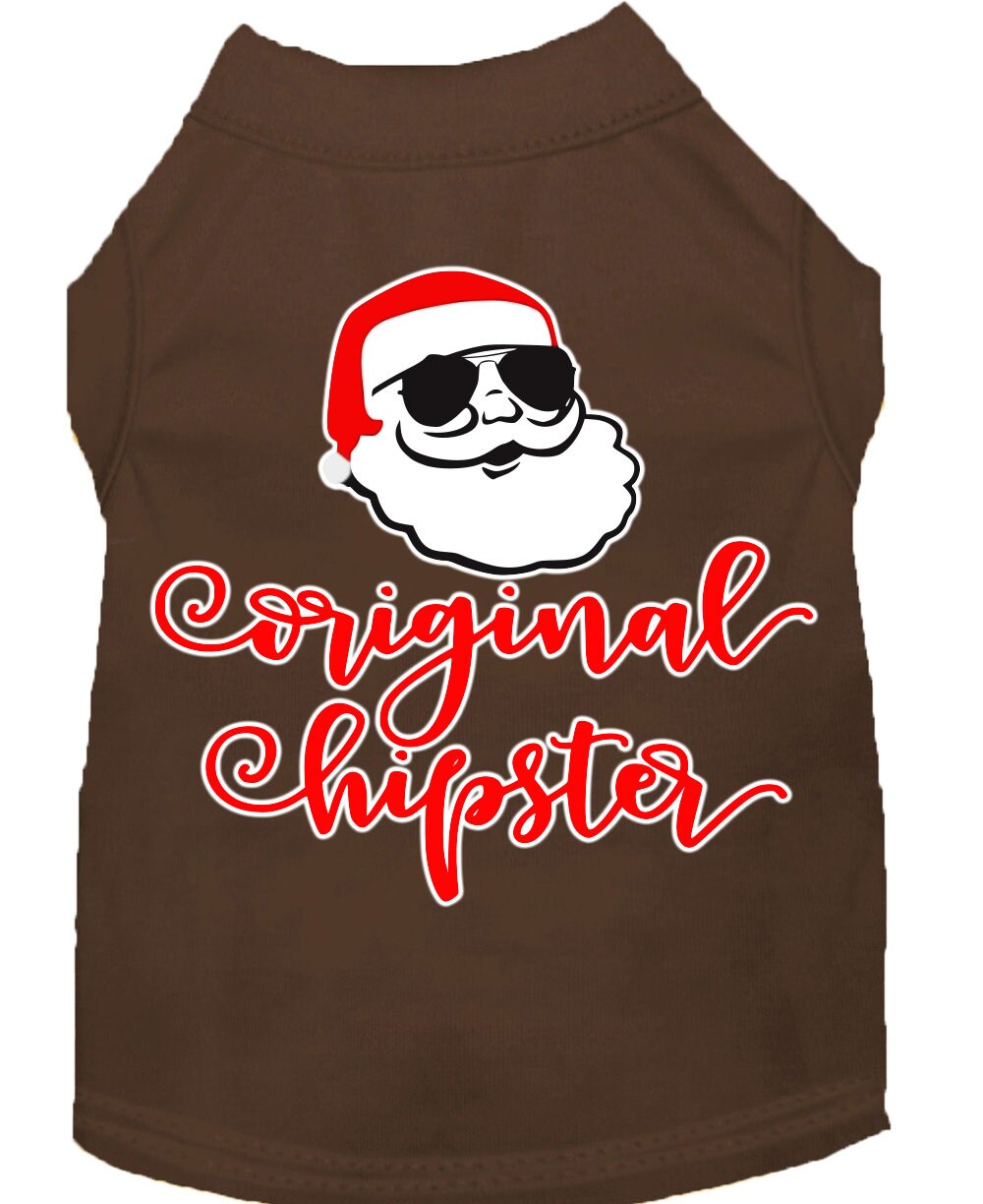 Christmas Pet Shirt "Original Hipster"