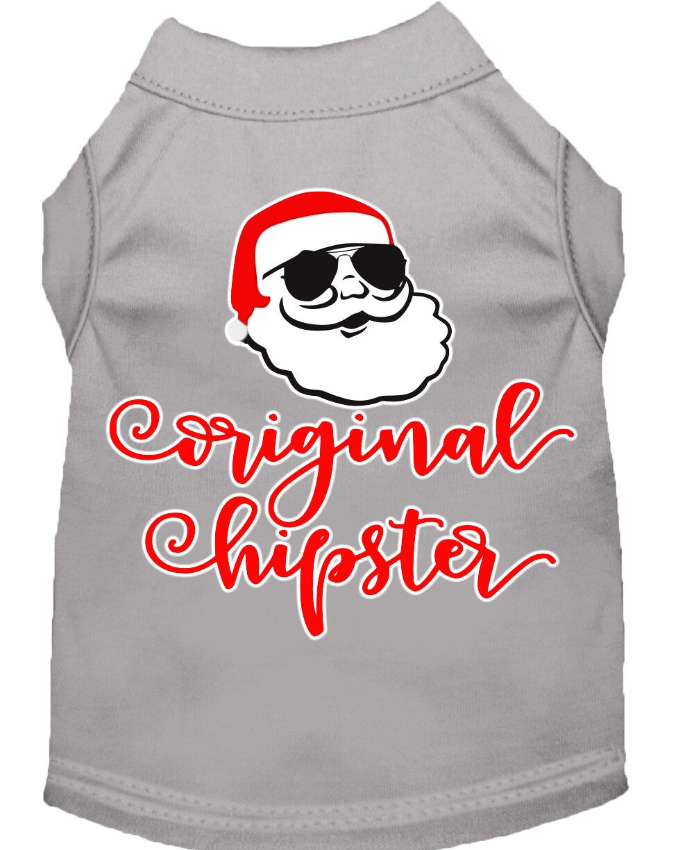 Christmas Pet Shirt "Original Hipster"