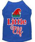 Load image into Gallery viewer, Christmas Pet Dog & Cat Shirt Screen Printed, "Little Elf"
