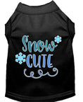 Load image into Gallery viewer, Christmas Pet Shirt "Snow Cute"

