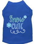 Load image into Gallery viewer, Christmas Pet Shirt "Snow Cute"
