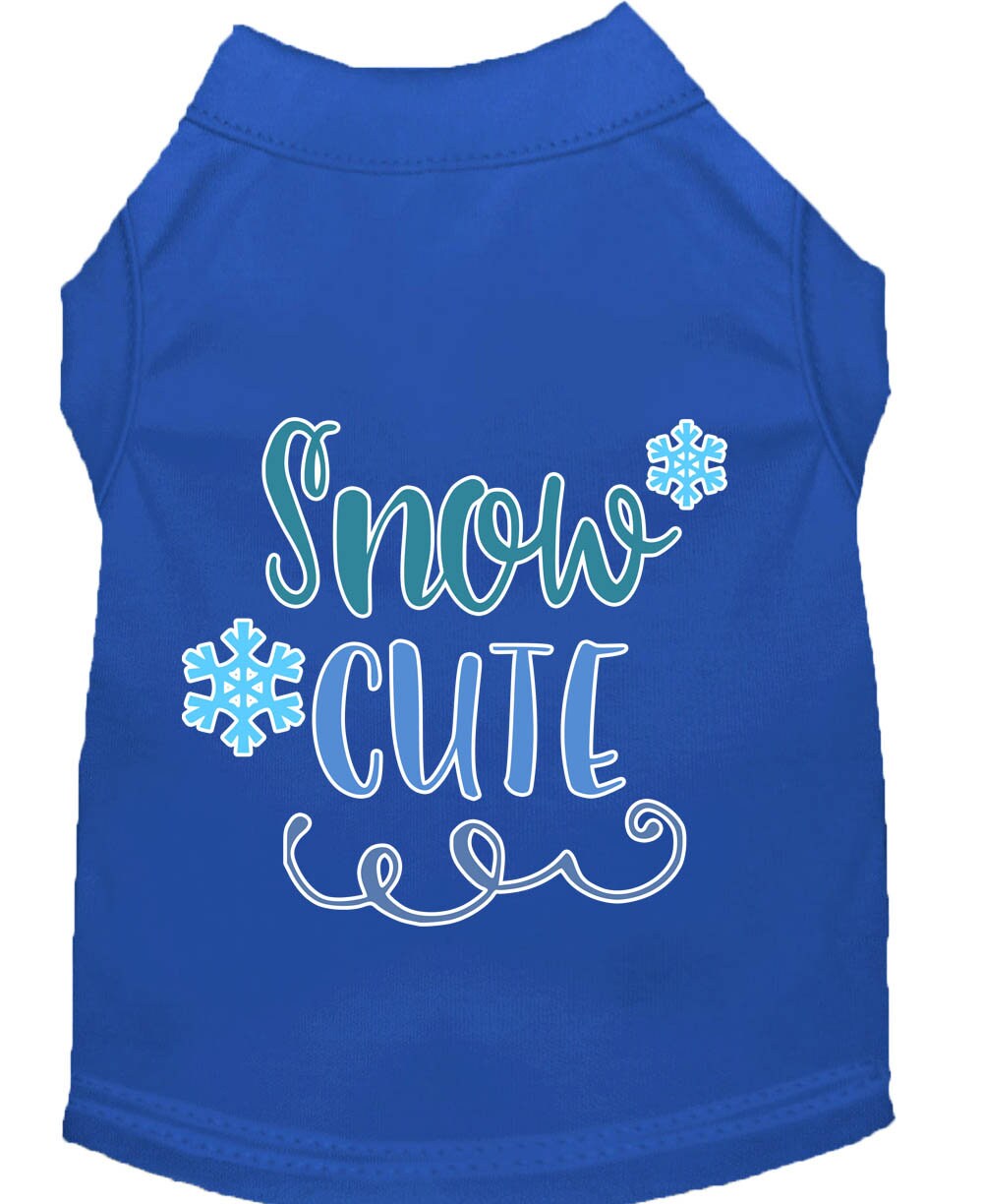 Christmas Pet Shirt "Snow Cute"