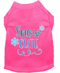 Load image into Gallery viewer, Christmas Pet Shirt "Snow Cute"
