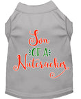 Load image into Gallery viewer, Christmas Pet Dog & Cat Shirt Screen Printed, "Son Of A Nutcracker"
