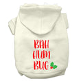 Load image into Gallery viewer, Christmas Pet Hoodie Screen Printed, "Bah Humbug"
