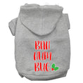 Load image into Gallery viewer, Christmas Pet Hoodie Screen Printed, "Bah Humbug"
