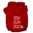 Load image into Gallery viewer, Christmas Pet Hoodie Screen Printed, "Bah Humbug"
