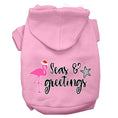 Load image into Gallery viewer, Christmas Pet Hoodie Screen Printed, "Seas & Greetings"
