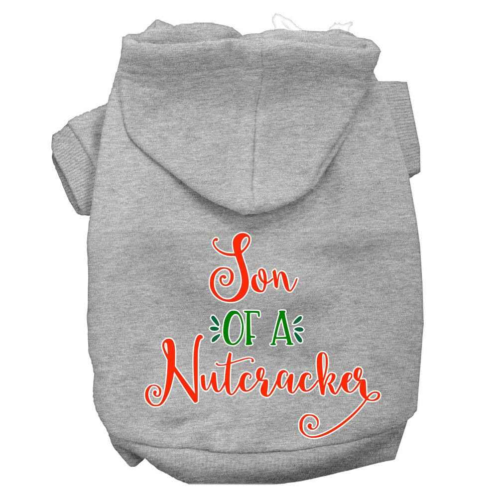 Christmas Pet Hoodie Screen Printed, "Son Of A Nutcracker"