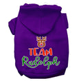 Load image into Gallery viewer, Christmas Pet Hoodie Screen Printed, "Team Rudolph"

