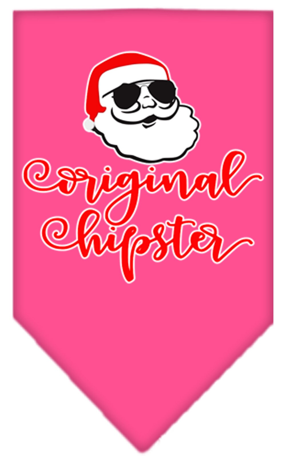 Christmas Pet Bandana "Original Hipster"