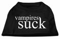 Load image into Gallery viewer, Halloween Pet Dog & Cat Shirt Screen Printed, "Vampires Suck"
