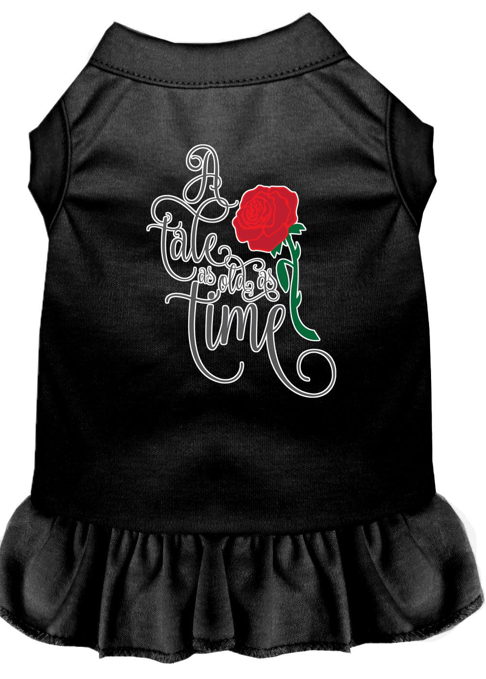 Pet Dress Screen Printed, "Timeless Tale"