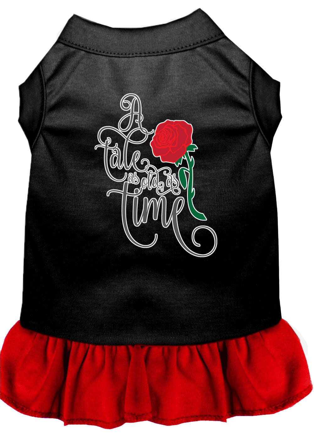 Pet Dress Screen Printed, "Timeless Tale"