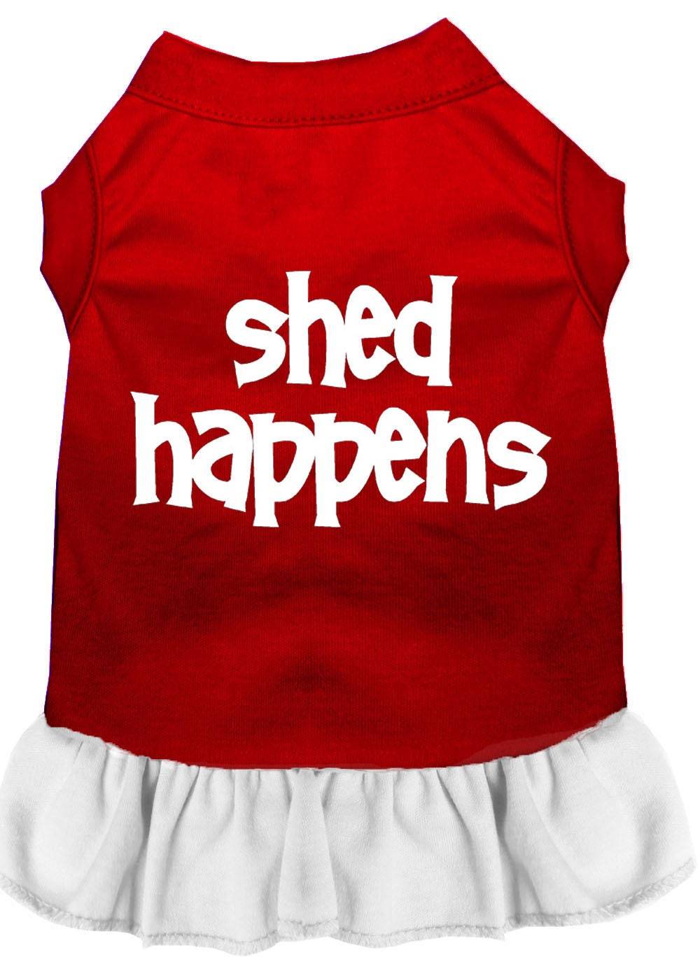 Pet Dress Screen Printed, "Shed Happens"
