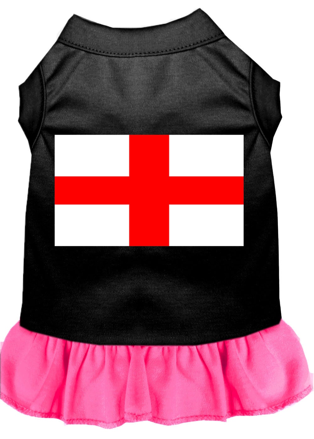 Pet Dress Screen Printed, "St. George's Cross"