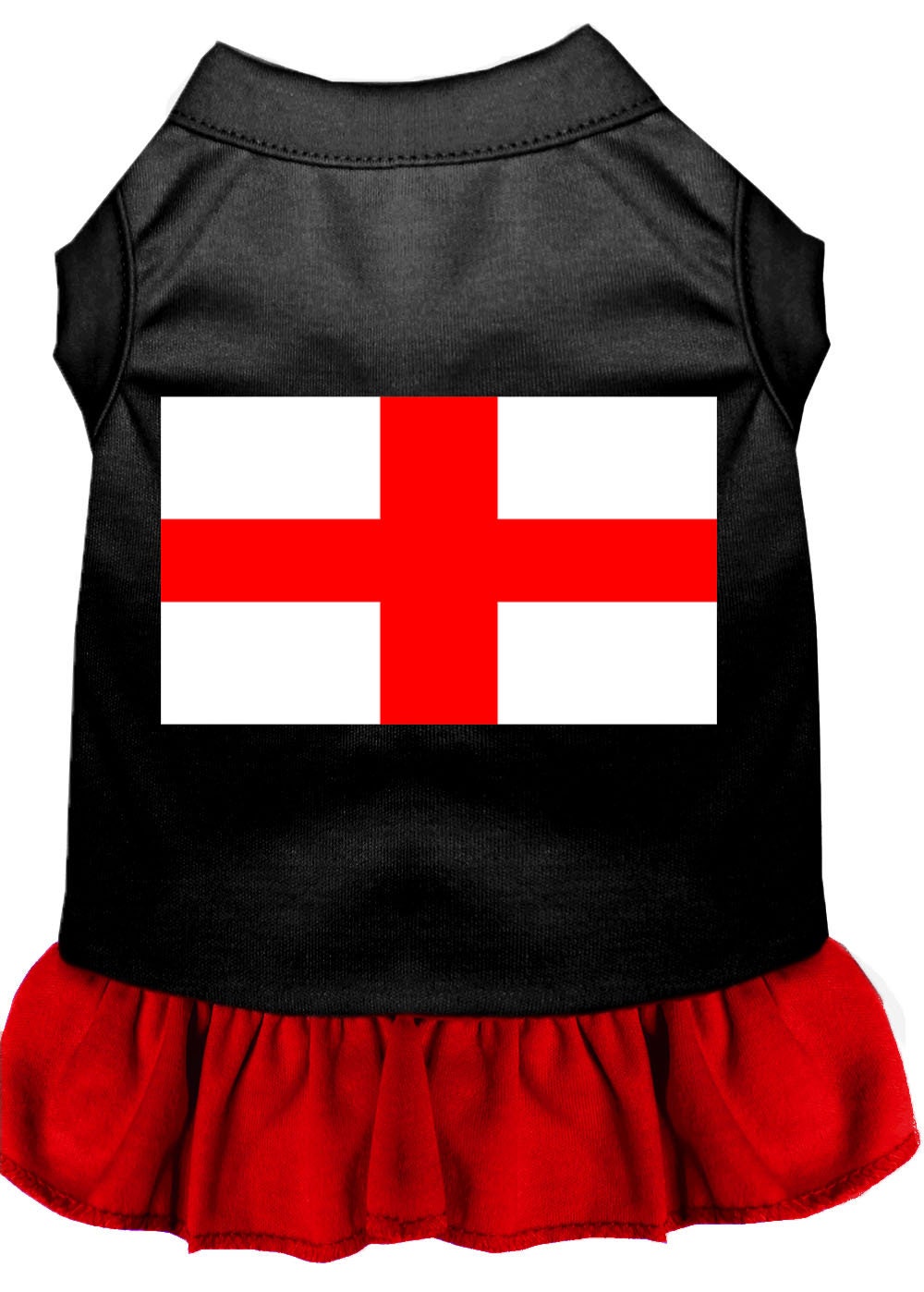Pet Dress Screen Printed, "St. George's Cross"