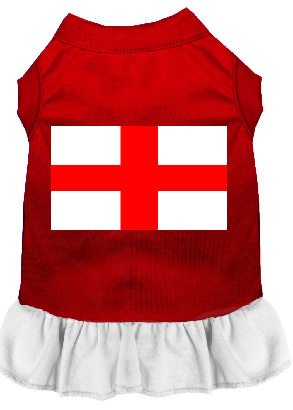 Pet Dress Screen Printed, "St. George's Cross"