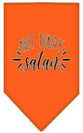 Load image into Gallery viewer, Pet and Dog Bandana Screen Printed, "Not Today Satan"
