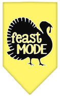 Load image into Gallery viewer, Pet and Dog Bandana Screen Printed, "Feast Mode"
