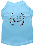 Load image into Gallery viewer, Pet Dog & Cat Shirt Screen Printed, "He Is Risen"
