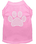 Load image into Gallery viewer, Pet Dog & Cat Shirt Screen Printed, "Chevron Paw"

