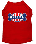 Load image into Gallery viewer, Pet Dog & Cat Shirt Screen Printed, "Bonely In America"
