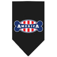 Load image into Gallery viewer, Pet and Dog Bandana Screen Printed, "Bonely In America"
