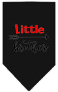 Load image into Gallery viewer, Pet and Dog Bandana Screen Printed, "Little Brother"
