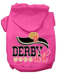 Load image into Gallery viewer, Pet, Dog & Cat Hoodie Screen Printed, "Derby Doll"
