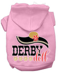 Load image into Gallery viewer, Pet, Dog & Cat Hoodie Screen Printed, "Derby Doll"
