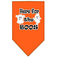 Load image into Gallery viewer, Halloween Pet and Dog Bandana Screen Printed, "Here For The Boos"
