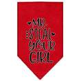 Load image into Gallery viewer, Pet and Dog Bandana Screen Printed, "Mr. Steal Your Girl"

