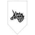 Load image into Gallery viewer, Pet and Dog Bandana Screen Printed, "Born To Be A Unicorn"

