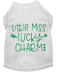Load image into Gallery viewer, Pet Shirt "Little Miss Lucky Charm"
