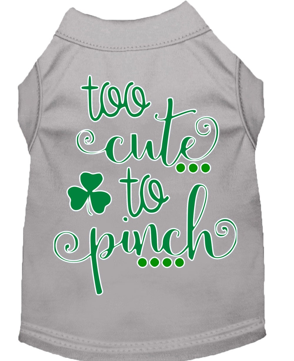 Pet Shirt "Too Cute To Pinch"