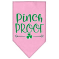 Load image into Gallery viewer, Pet and Dog Bandana Screen Printed, "Pinch Proof"
