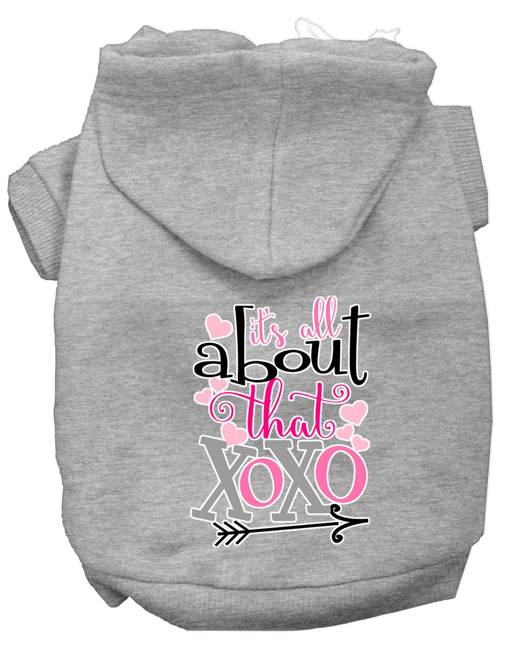 Pet Hoodie "All About That XOXO"