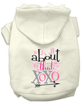 Load image into Gallery viewer, Pet Hoodie "All About That XOXO"

