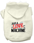 Load image into Gallery viewer, Pet Hoodie "Just A Love Machine"
