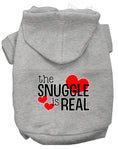 Load image into Gallery viewer, Pet Hoodie "The Snuggle Is Real"
