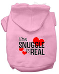 Load image into Gallery viewer, Pet Hoodie "The Snuggle Is Real"

