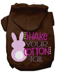 Load image into Gallery viewer, Pet, Dog & Cat Hoodie Screen Printed, "Shake Your Cotton Tail"
