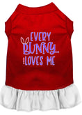 Load image into Gallery viewer, Pet Dress "Every Bunny Loves Me"

