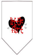 Load image into Gallery viewer, Pet and Dog Bandana Screen Printed, "Little Flirt"
